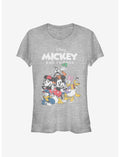 Disney Mickey Mouse Mickey Freinds Group Girls T-Shirt