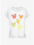 Disney Mickey Mouse Assorted Fruit Girls T-Shirt