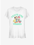 Disney Mickey Mouse Fruits And Veggies Girls T-Shirt