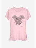 Disney Mickey Mouse Mickey Foliage Girls T-Shirt