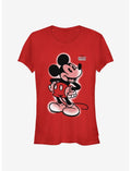 Disney Mickey Mouse Mickey Graffiti Girls T-Shirt