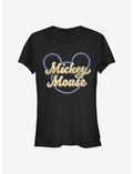 Disney Mickey Mouse Mickey Script Girls T-Shirt