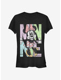 Disney Minnie Mouse Minnie Name Fill Girls T-Shirt