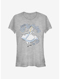 Disney Alice In Wonderland Alice Un-Birthday Girls T-Shirt