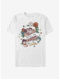 Disney Alice In Wonderland Cheshire Banner Tattoo T-Shirt