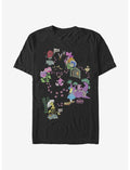 Disney Alice In Wonderland Cheshire Map T-Shirt