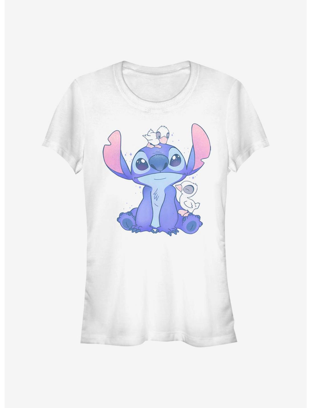 Disney Lilo & Stitch Cute Ducks Girls T-Shirt