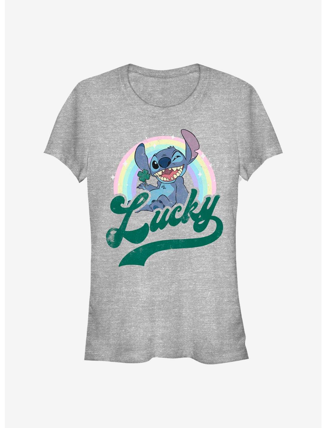 Disney Lilo & Stitch Lucky Rainbow Girls T-Shirt