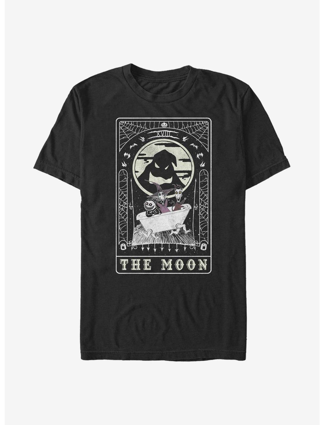 The Nightmare Before Christmas Oogie Boogie The Moon Tarot Card T-Shirt