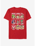 Nintendo Super Mario Most Likely To T-Shirt