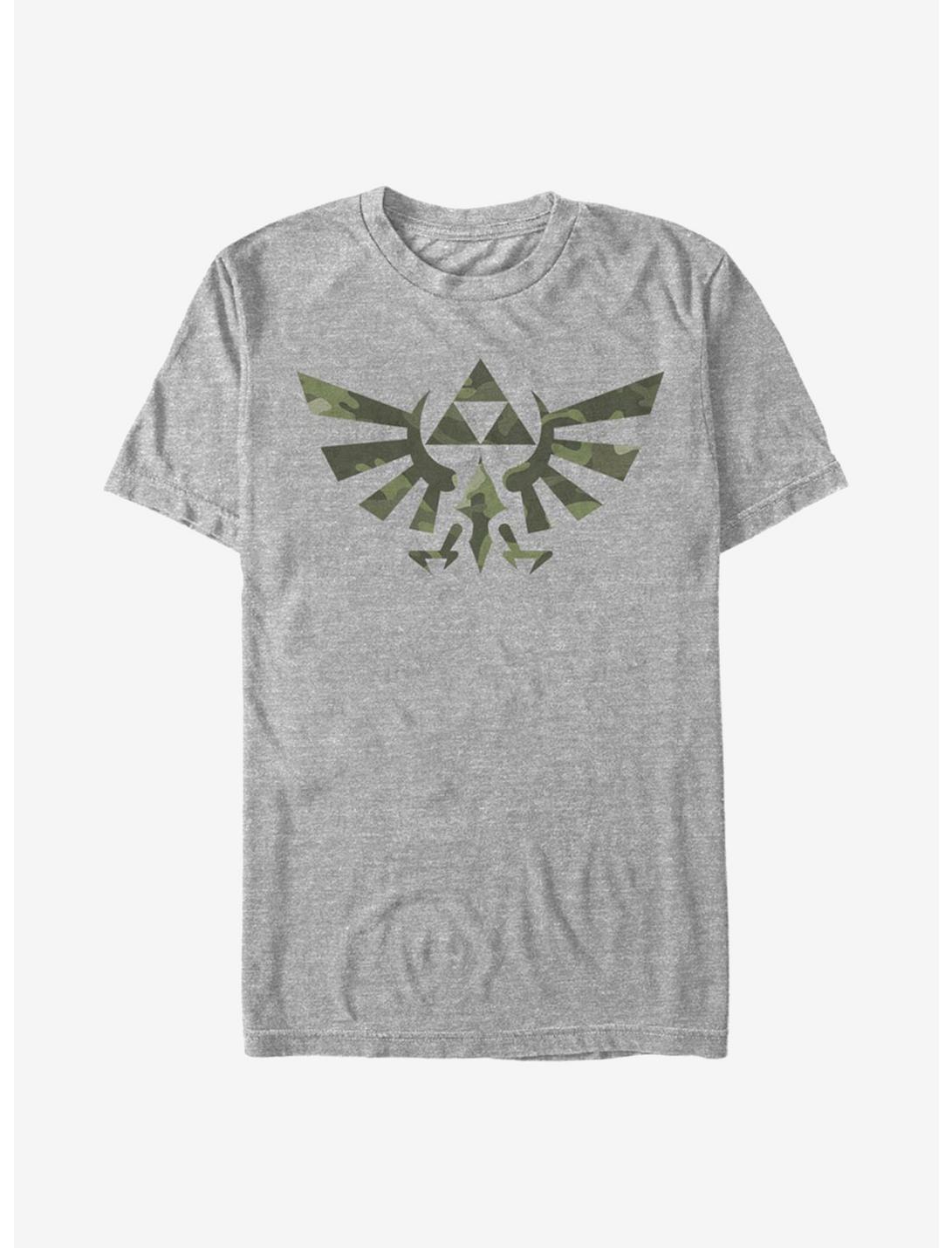 The Legend Of Zelda Camo Crest T-Shirt
