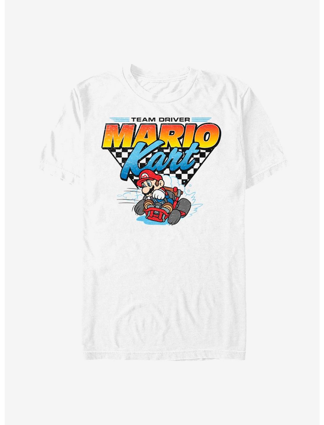Super Mario Team Driver T-Shirt