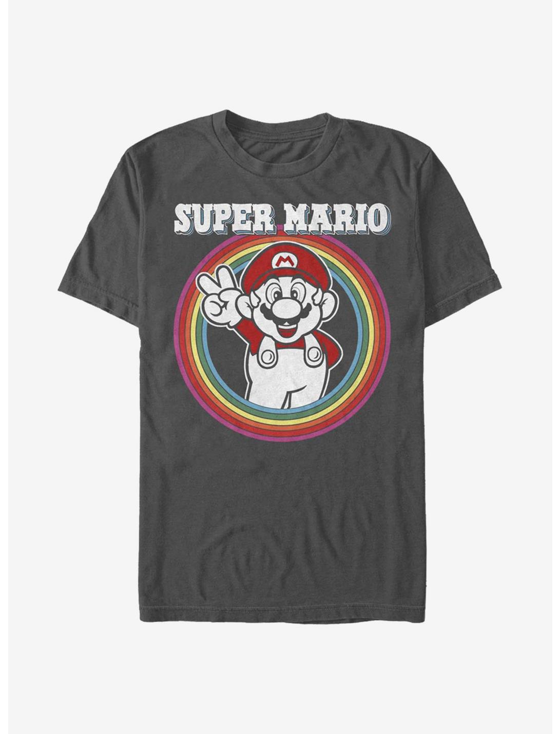 Super Mario Rainbow Mario T-Shirt