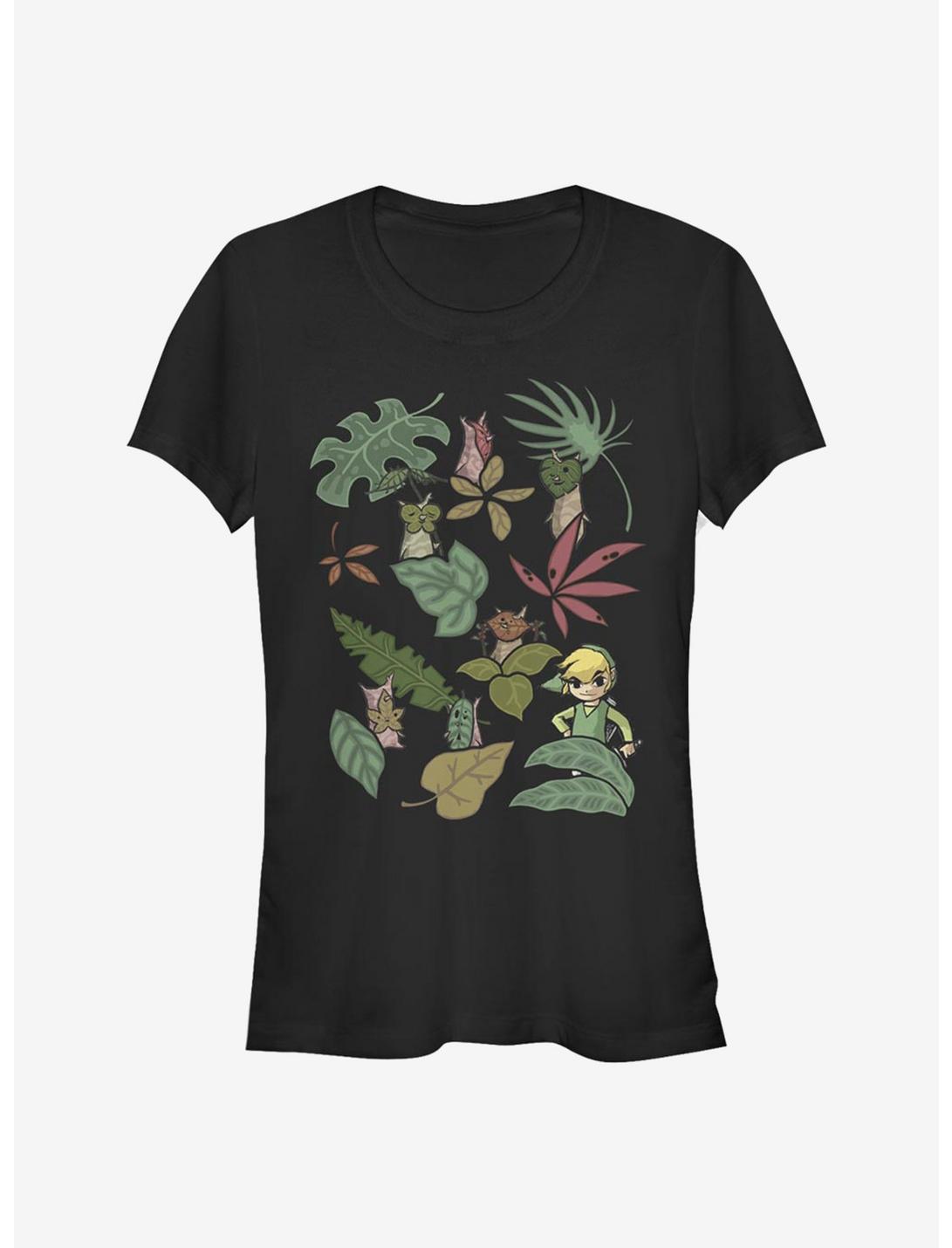 The Legend Of Zelda Leafy Link Girls T-Shirt