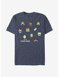Super Mario Maker Items Scatter T-Shirt