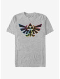 The Legend Of Zelda Tie Dye Outline T-Shirt