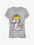 Super Mario Cat Peach Solo Girls T-Shirt
