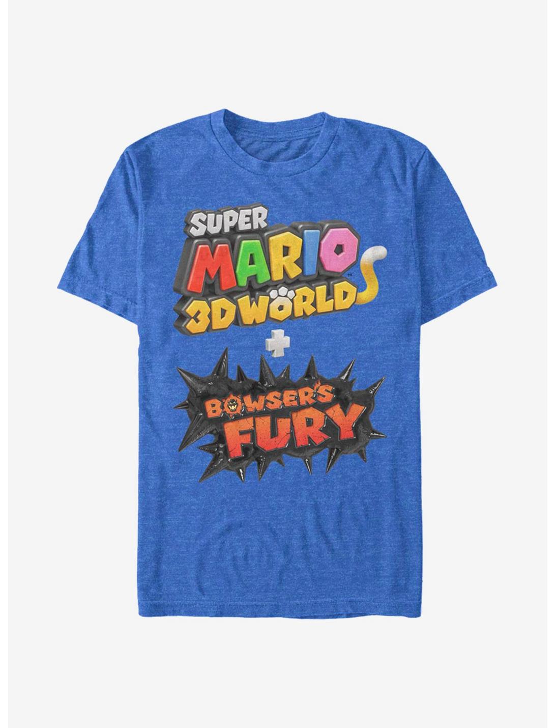 Super Mario 3D Bowsers Fury Logo T-Shirt