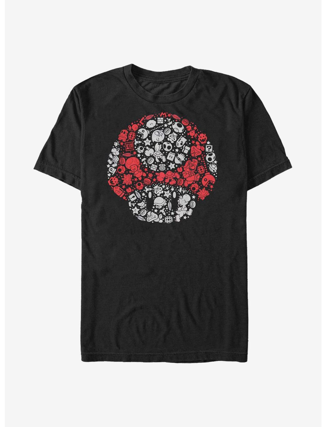 Super Mario Pieced Together T-Shirt