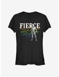 The Legend Of Zelda Shiek Fierce Girls T-Shirt
