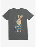 Rabbit Ronin Usagi Charcoal Grey T-Shirt