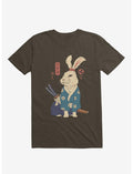 Rabbit Ronin Usagi Brown T-Shirt