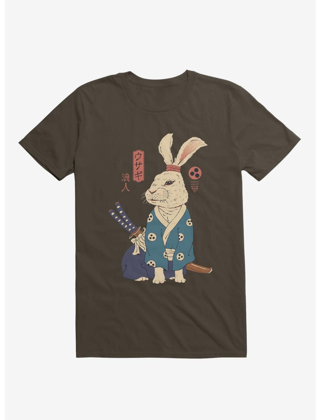 Rabbit Ronin Usagi Brown T-Shirt