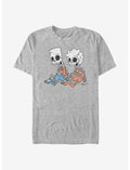 The Simpsons Skeleton Bart And Lisa T-Shirt