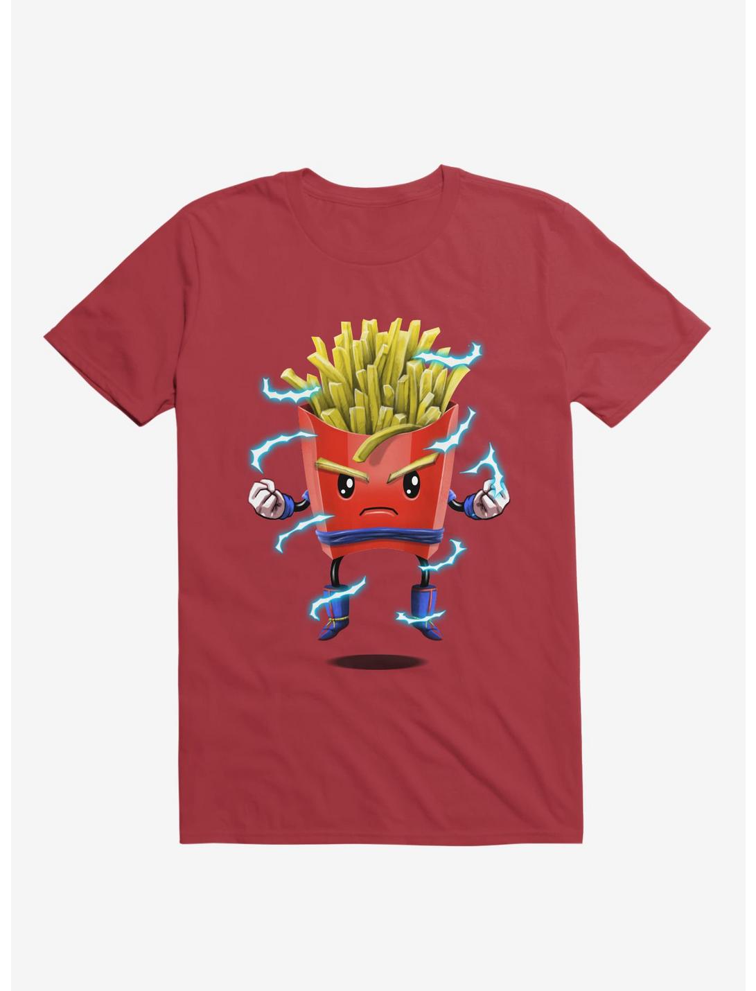 Saiyan Fries Red T-Shirt