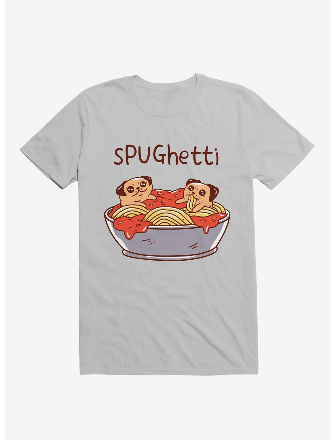 Spughetti Spaghetti Pugs Ice Grey T-Shirt
