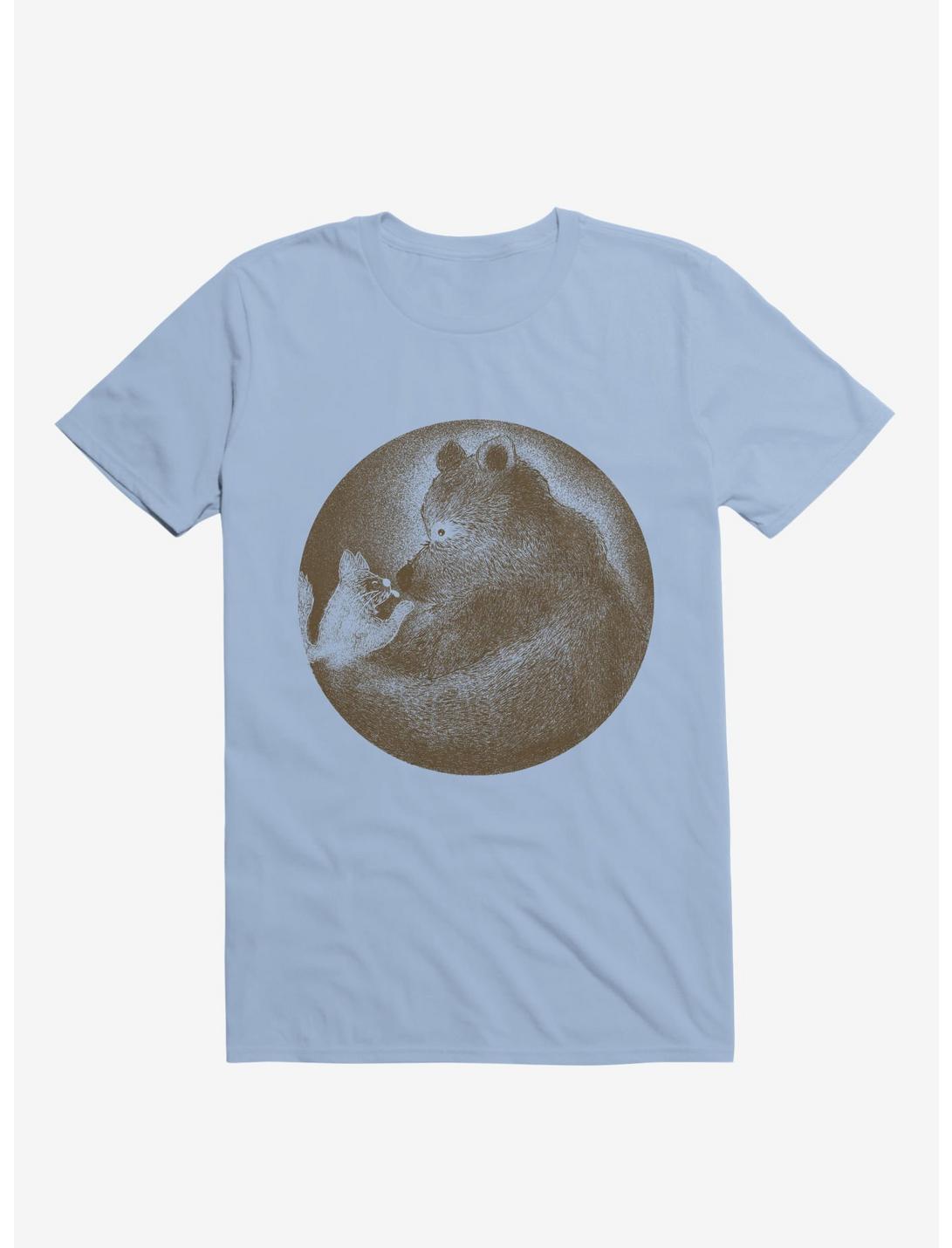 Miss You Bear Light Blue T-Shirt