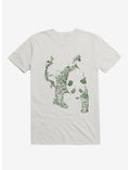 Sketch Of Nature Panda White T-Shirt
