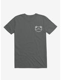 Frog Black And White Minimalist Pictogram - White T-Shirt