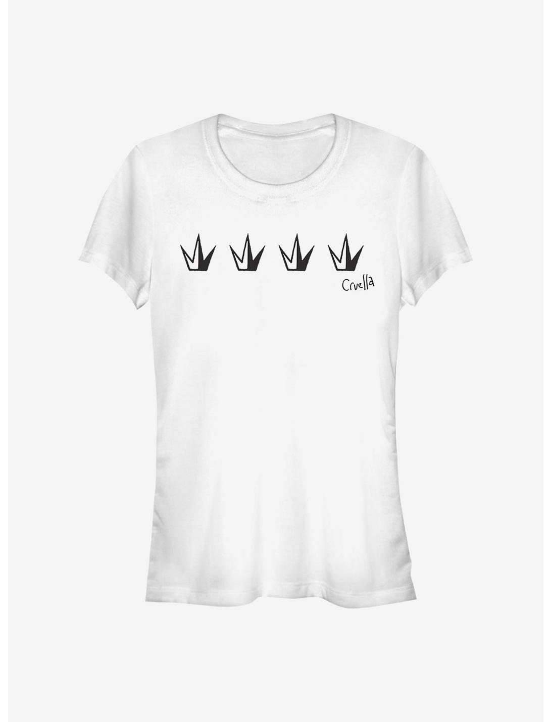 Disney Cruella Crowns Girls T-Shirt