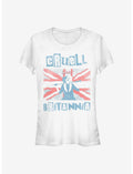 Disney Cruella Cruell Britannia Girls T-Shirt