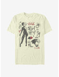 Disney Cruella Fashion Sketches T-Shirt