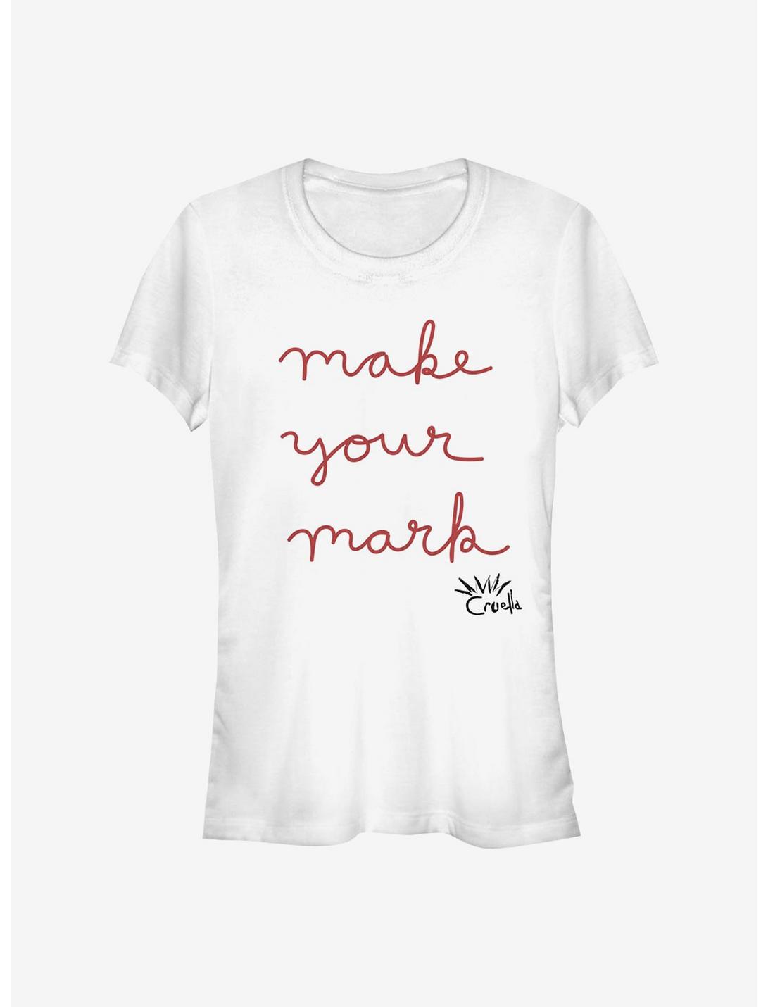 Disney Cruella Make Your Mark Girls T-Shirt