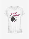 Disney Cruella No Rules In Lipstick Girls T-Shirt