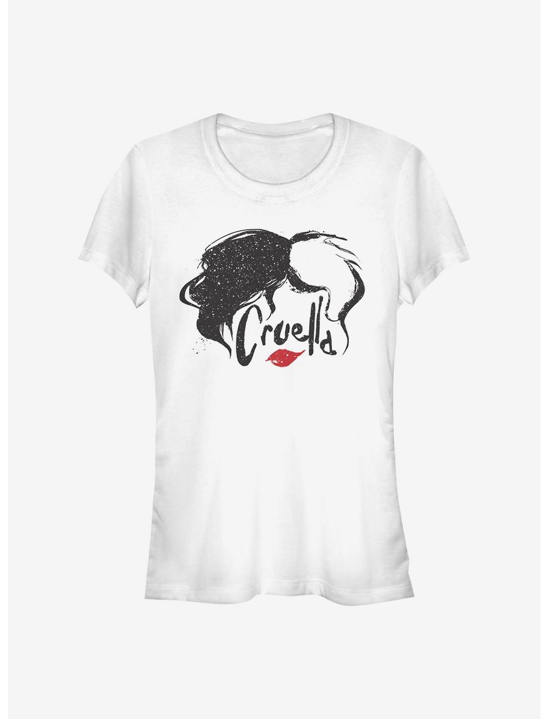 Disney Cruella Simply Cruella Infamous Hair Girls T-Shirt