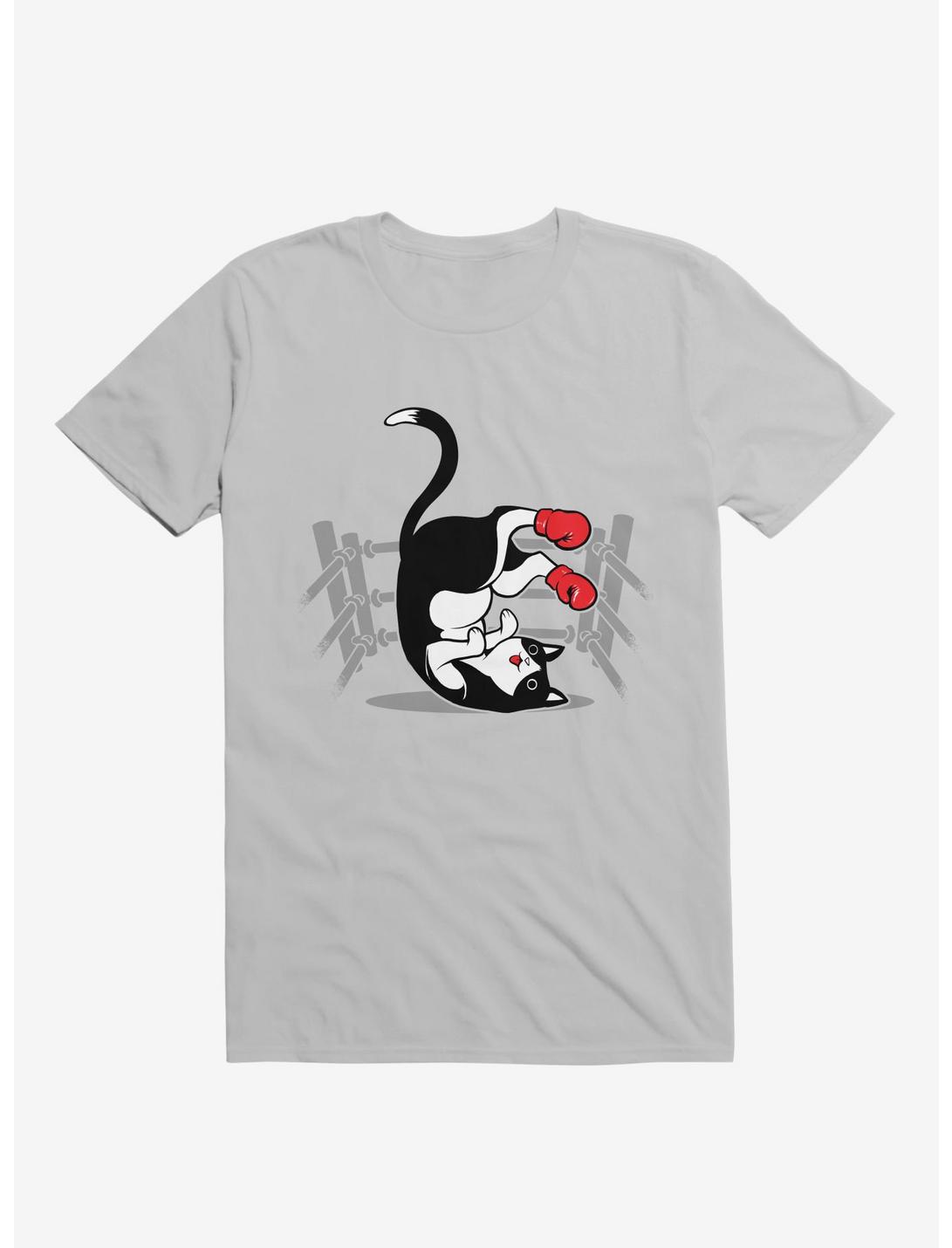 Boxer Cat Ice Grey T-Shirt