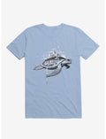 Adventure Turtle Light Blue T-Shirt