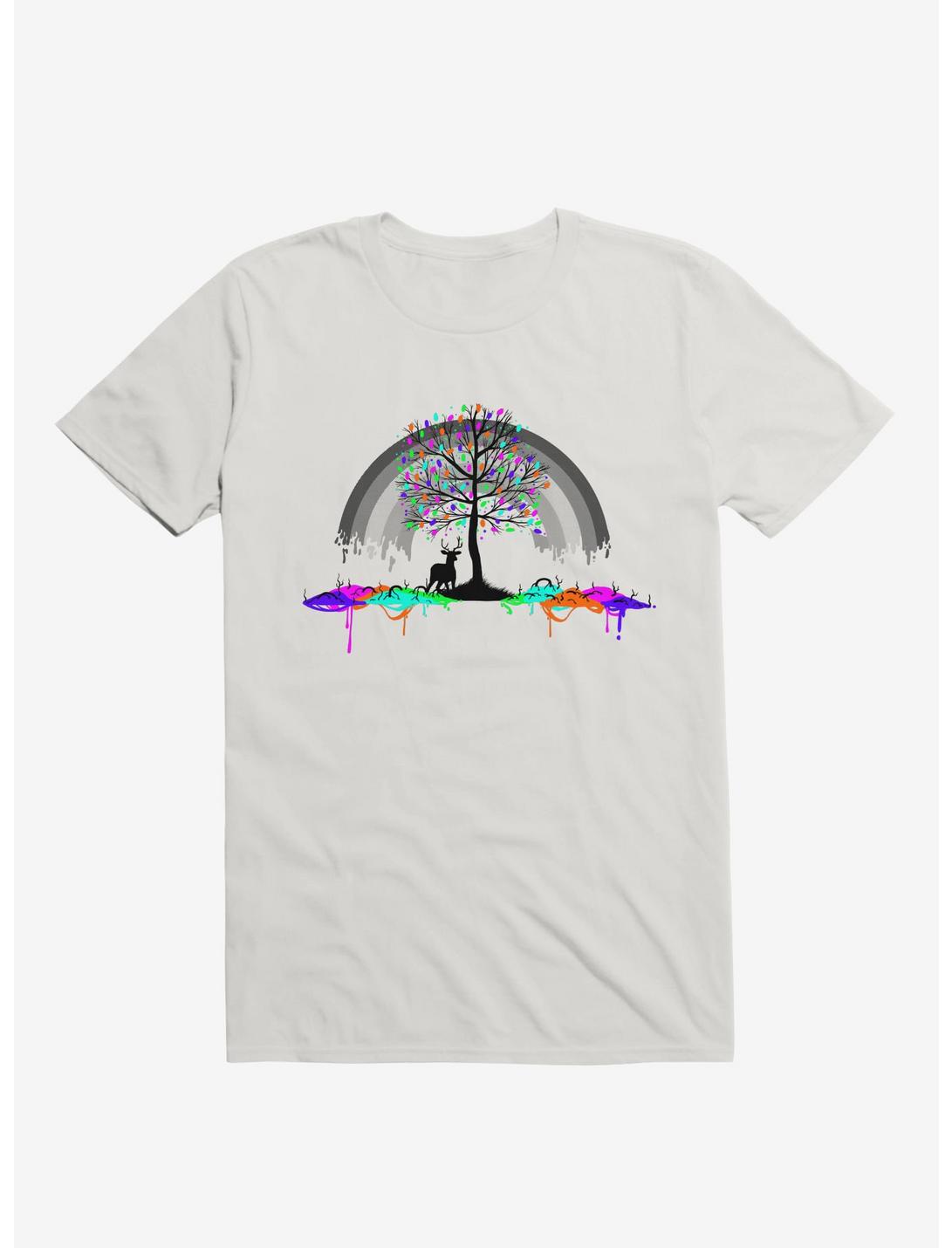 Melting Rainbow Colors Parasite T-Shirt