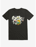 Cat Farmer Black T-Shirt