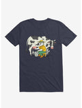 Cat Farmer Navy Blue T-Shirt