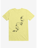 DNA Piano Corn Silk Yellow T-Shirt