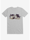 I'm More Of A Dog Person Ice Grey T-Shirt