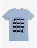 The Longcat Is Long Light Blue T-Shirt