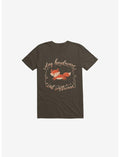 Dog Hardware Cat Software Brown T-Shirt