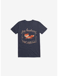 Dog Hardware Cat Software Navy Blue T-Shirt