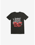 I'm Reading You Cat Black T-Shirt